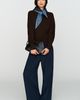 525 Pullover Sweater with Scarf - 3