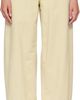 6397 6397 Beige Loose Roomy Trousers - 1