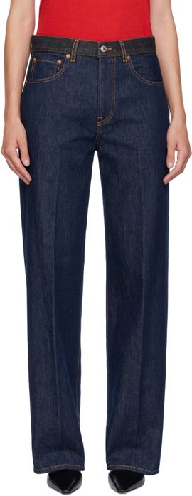 6397 6397 Blue Contrast WB Jeans