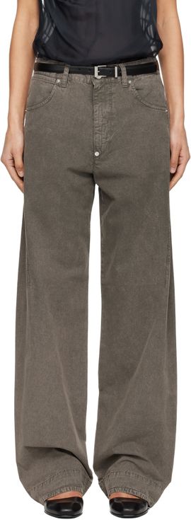 6397 6397 Gray Darted Jeans