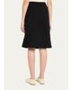 6397 Dog-Ear Wrap Knee-Length Skirt - 3