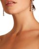64 Facets Women's Linear 18K White Gold & 3.01 TCW Diamond Drop Earrings - 2