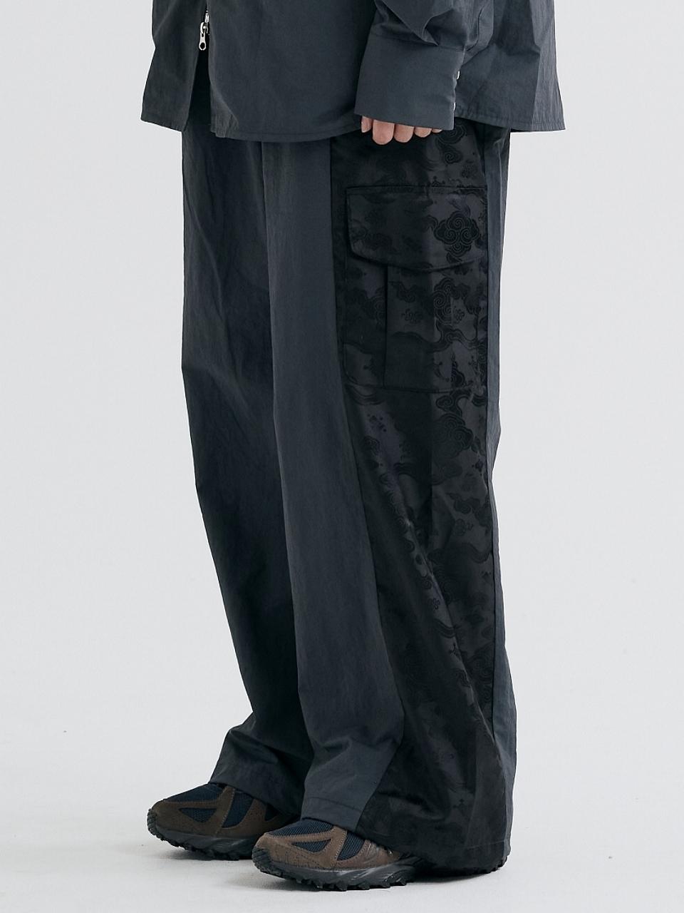 71to96 2way Adjustable Cargo Pants [Light Charcoal]