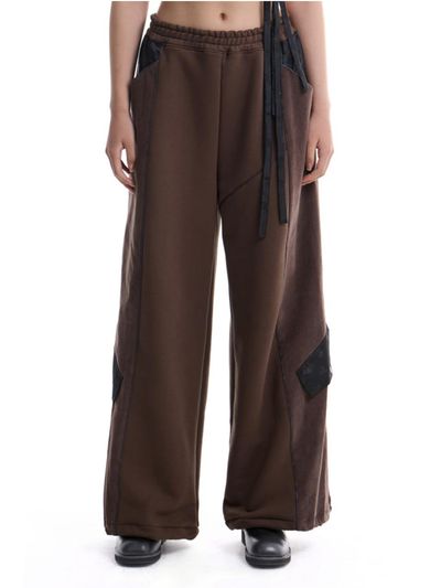 71to96 Corduroy Mixed Unisex Hanbok Pants [Brown]