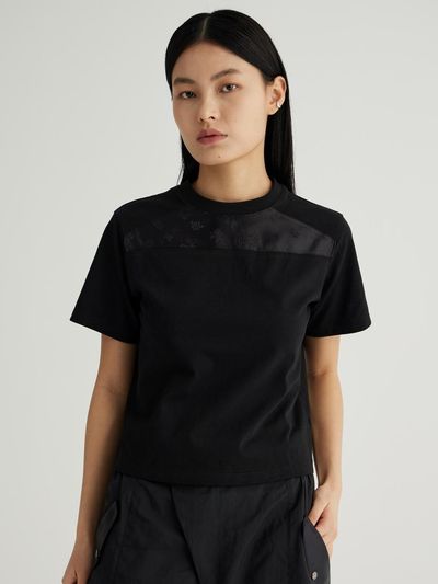 71to96 Cotton Crop Classic T-shirt [Black]