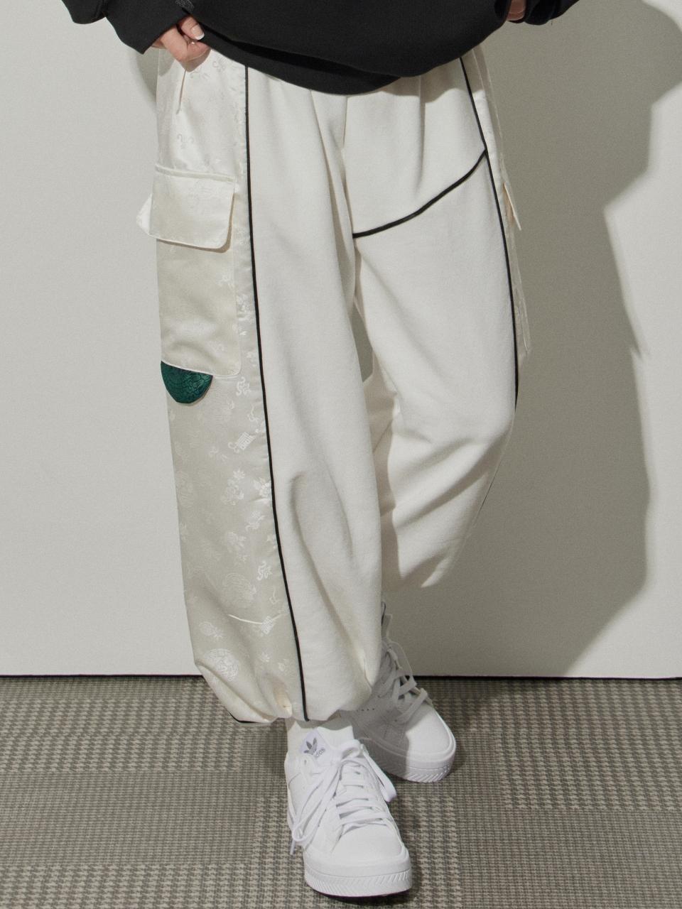 71to96 Hanbok Inspired Heavy Terry Sweatpants