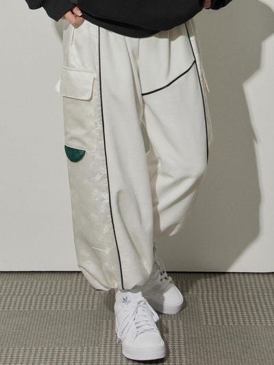 71to96 Hanbok Inspired Heavy Terry Sweatpants