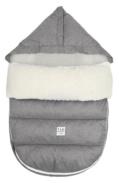 7 A.M. Enfant 7 A.M. Enfant LambPOD Water Repellent Faux Shearling Car Seat/Stroller Bunting
