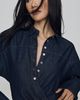 7 For All Mankind 100% Cotton Collared Mini Dress - 2