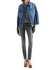 7 For All Mankind 7 For All Mankind Cotton Denim Cape Jacket - 2