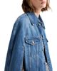 7 For All Mankind 7 For All Mankind Cotton Denim Cape Jacket - 5