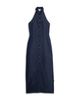 7 For All Mankind 7 For All Mankind Denim Halter Maxi Dress - 6