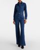 7 For All Mankind 7 For All Mankind Flared denim jumpsuit - 8