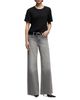 7 For All Mankind 7 For All Mankind Lotta Tailorless High Rise Wide Leg Jeans in Metal - 2