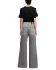 7 For All Mankind 7 For All Mankind Lotta Tailorless High Rise Wide Leg Jeans in Metal - 3