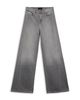 7 For All Mankind 7 For All Mankind Lotta Tailorless High Rise Wide Leg Jeans in Metal - 6