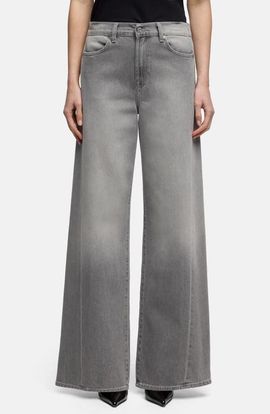7 For All Mankind 7 For All Mankind Lotta Tailorless High Waist Wide Leg Jeans