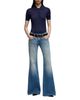 7 For All Mankind 7 For All Mankind Low Rise Flare Jeans in Blue Haze - 2