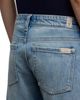 7 For All Mankind 7 For All Mankind Low Rise Flare Jeans in Blue Haze - 5