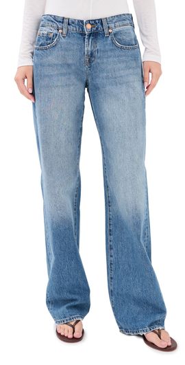 7 For All Mankind 7 For All Mankind Low Straight Leg Jeans Shadowcrest