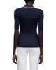 7 For All Mankind 7 For All Mankind Piped Collar Short Sleeve Polo Sweater - 3