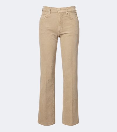 7 For All Mankind 7 For All Mankind Stovepipe cotton-blend corduroy straight pants