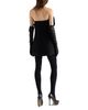 7 For All Mankind 7 For All Mankind Wool-Blend Bow Trim Mini Dress - 3