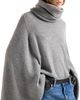 7 For All Mankind 7 For All Mankind Wool High Neck Shawl Sweater - 4