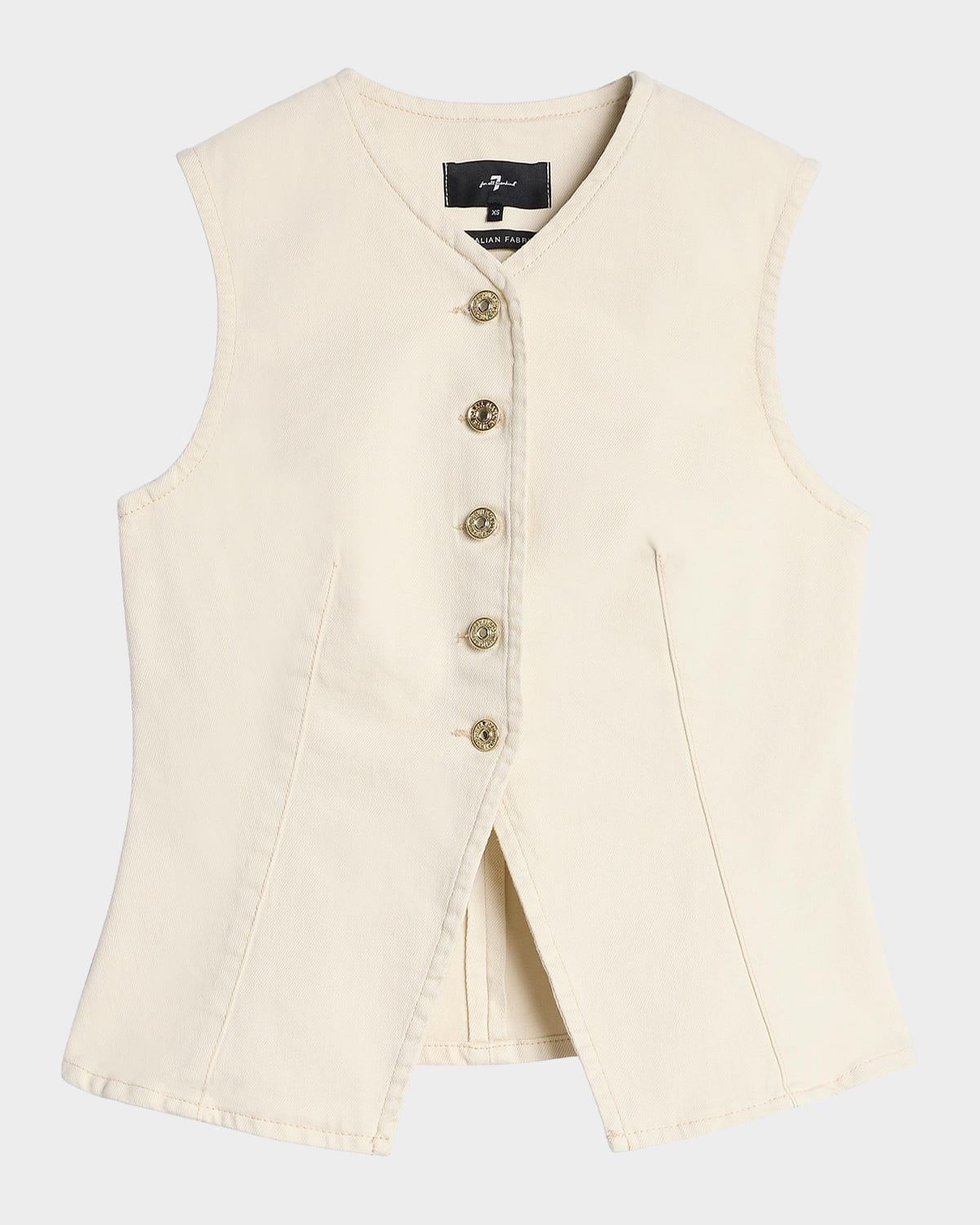 7 for all mankind Denim Vest