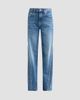 7 For All Mankind Women's Lotta Rhinestone Washed-Denim Wide-Leg Jeans - 6