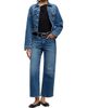 7 For All Mankind Women's Stovepipe Embellished Wide-Leg Jeans - 2