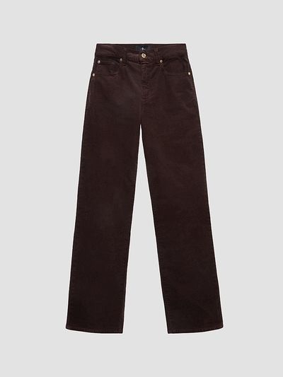 7 For All Mankind Women's Stovepipe Straight-Leg Jeans