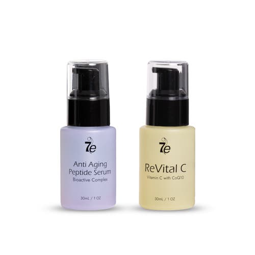 7e Wellness 7e Wellness Revital C & Anti-Aging Peptide Serum Bundle