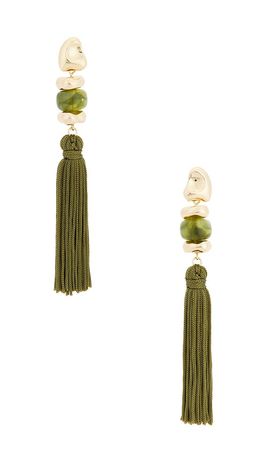 8 Other Reasons 8 Other Reasons Bead Details Tassel Earrings