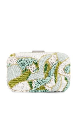 8 Other Reasons 8 Other Reasons Beaded Floral Clutch