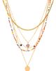 8 Other Reasons 8 Other Reasons Beaded Layered Necklace - 1