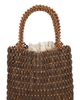 8 Other Reasons 8 Other Reasons Beaded Top Handle Tote Bag - 1