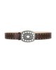 8 Other Reasons 8 Other Reasons Brown Suede Studded Belt - 1