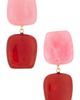 8 Other Reasons 8 Other Reasons Color Blocked Shaped Drop Earrings - 1