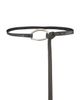 8 Other Reasons 8 Other Reasons Gunmetal Belt With Oval Know Buckle - 1
