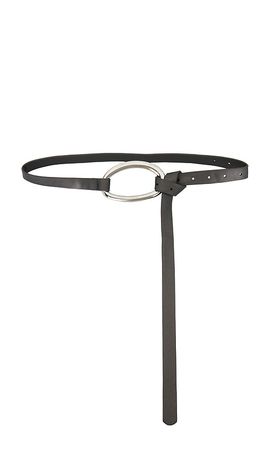 8 Other Reasons 8 Other Reasons Gunmetal Belt With Oval Know Buckle