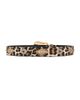 8 Other Reasons 8 Other Reasons Leopard Print Belt With Gold Detail - 2
