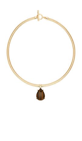 8 Other Reasons 8 Other Reasons Necklace With Brown Pendant
