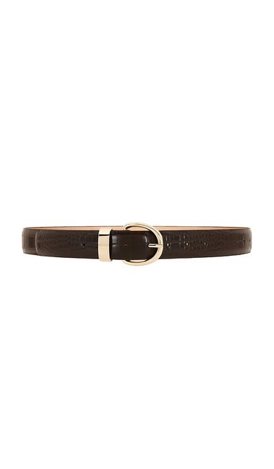 8 Other Reasons 8 Other Reasons Polished Croc Embossed Belt