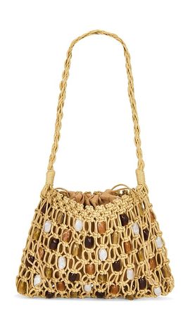 8 Other Reasons 8 Other Reasons Raffia Shoulder Bag