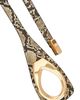 8 Other Reasons 8 Other Reasons Snake Belt With Gold Hardware - 2