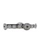 8 Other Reasons 8 Other Reasons Snakeskin Belt With Ornate Silver Conchos And Black Stone Buckle - 2