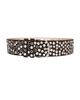 8 Other Reasons 8 Other Reasons Studded Brown Suede Belt With Mixed Metal Grommets - 1