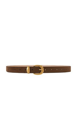 8 Other Reasons 8 Other Reasons Suede Belt With Gold Hardware