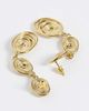 8 Other Reasons 8 Other Reasons swirl drop statement earrings in 18k gold plated - 4